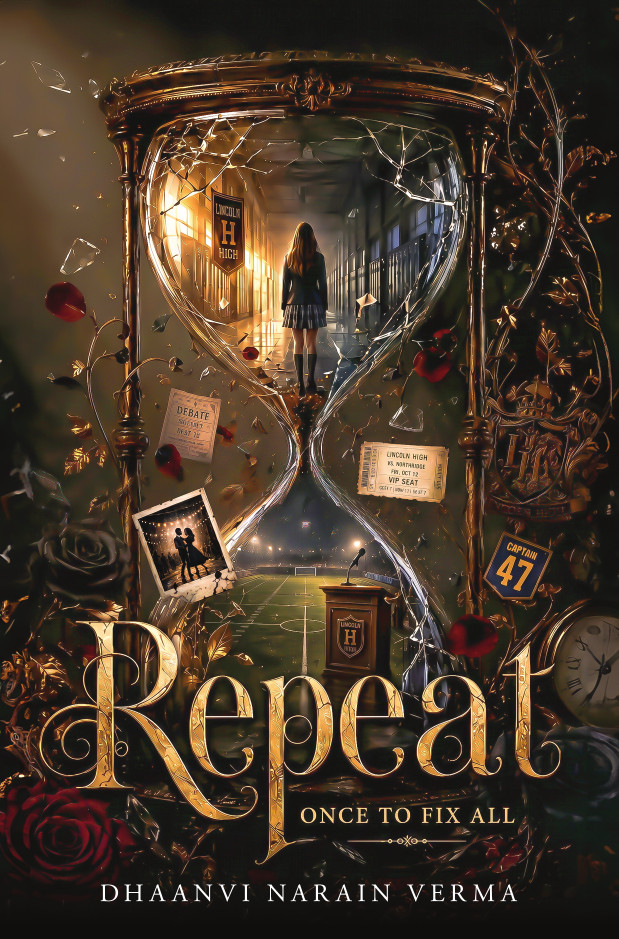 Repeat: Once to Fix All by Dhaanvi Narain Verma, book cover